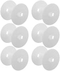 6pcs Plastic Sewing Bobbins, Portable Empty Spools
