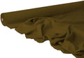 Field Drab Premium Linen Fabric by the Yard – Vibrant Olive Brown