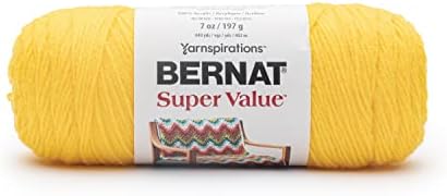 Bernat Super Value Solid Yarn-Sunshine -164053-53809