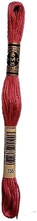DMC 6-Strand Embroidery Cotton Bundle - Rose Color Family -5 Skeins of