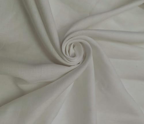200 Lea Dyeable 100% Premium Linen Fabric 58" Wide [22351] Natural