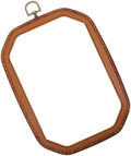 Tucnoeu Resin Embroidery Hoops, 10 x 7 Inch Vintage Cross Stitch Hoops