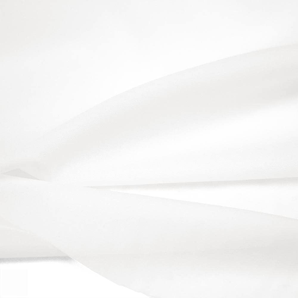 FF-460 Lightweight Woven Fusible Interlining Fabric, White, Sold By