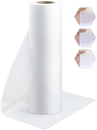 PLANTIONAL Light Weight Woven Cotton Fusible Interfacing,16.1" X10 Yd