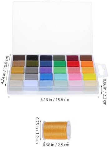30 Rolls Polyester Sewing Thread Set with Box