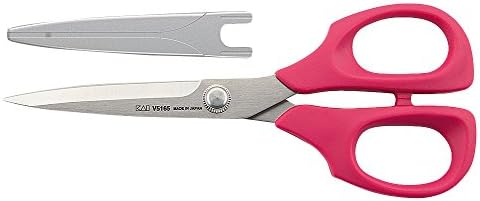 Kai Kai V5165P Sewing Scissors with Pink Handle 165 mm