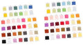 Veemoon 2sets 100% Cotton Embroidery Floss Embroidery Thread 4 Meters