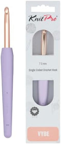 KnitPro Vybe Single-Ended Crochet Hook | 7mm