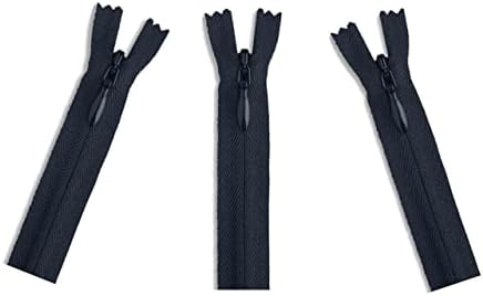Invisible (Conceal) YKK Zippers - Perfect for Clothes, Crafts & Sewing