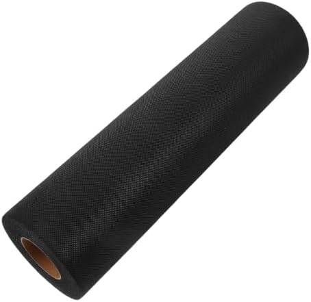 Black Fusible Interfacing Medium Weight for Sewing, 30 Yard 12in