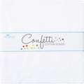Confetti Cottons Riley White 10" Stacker 42 10-inch Squares Layer Cake