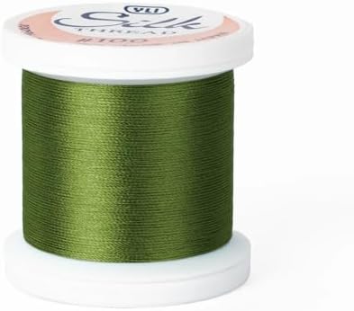 YLI Threads Silk Thread – 100 wt Fine Japanese Silk for Appliqué, EPP