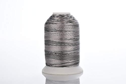 Simthreads 12 Variegated Colors Embroidery Machine Thread 1100 Yards