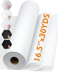 PLANTIONAL Light Weight White Iron-On Non-Woven Fusible Interfacing
