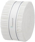 Threadsmith - Jelly Roll - 40 Strips 2.5x44 inches 100% Cotton (White)