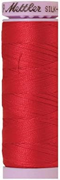 Mettler Silk-Finish Solid Cotton Thread, 164 yd/150m, Poinsettia