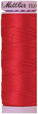 Mettler Silk-Finish Solid Cotton Thread, 164 yd/150m, Poinsettia