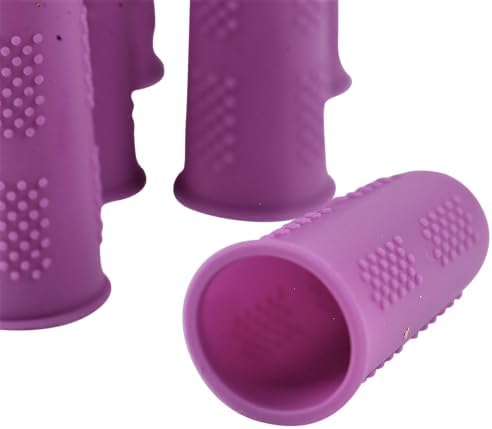 Finger Protectors [Flex Series - 12-Pack] Silicone Non-Stick Finger