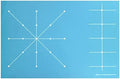 Full Line Stencil -Machine Quilting Guide- Template for Blocks and