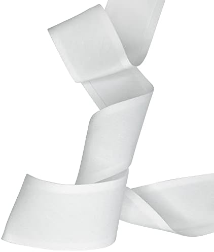 White Single Fold Bias Tape – 1 7/8 Inch x 2 1/2 Yards Binding Tape