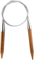 Weabetfu Bamboo Circular Knitting Needle,40-inch Length for Handmade