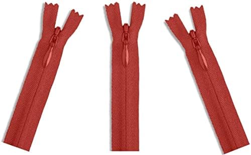 Invisible (Conceal) YKK Zippers - Perfect for Clothes, Crafts & Sewing