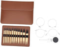 Oreilet 12 Pairs Interchangeable Circular Knitting Needles Set