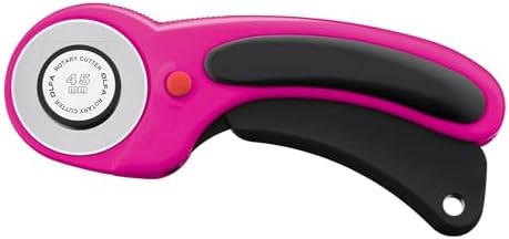 OLFA 45mm Ergonomic Rotary Cutter (RTY-2DX/MAG) - Endurance Blade