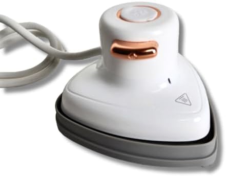 Martelli Triangle Mini Ceramic Soleplate Steaming Iron for Quilters