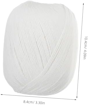 Wool Yarn 6 Balls for Crochet and Knitting Xmas Handmade Hats