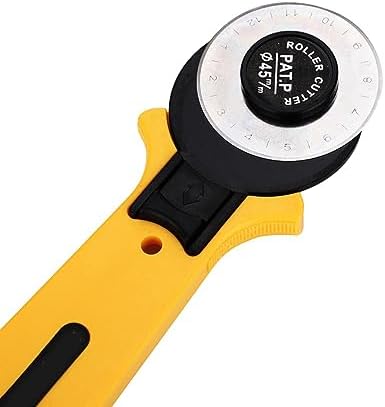 Saluaqui Quilt Cutting Matt and Ruler 5Pcs Set Cutting Tools for