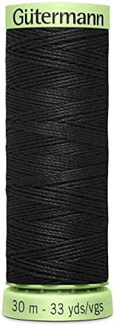 Gutermann Topstitch Heavy-Duty Thread 33yd, Black