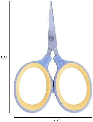 Westcott 2.5" Fine-Tip Craft Scissors with Titanium-Bonded Blades for