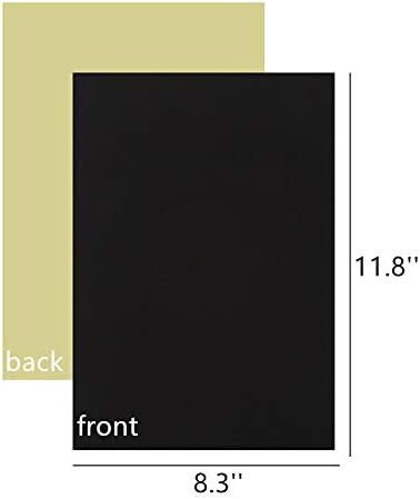 Mesheshe 10PCS Self Adhesive Felt, DIY Self Adhesive Fabric for Art &