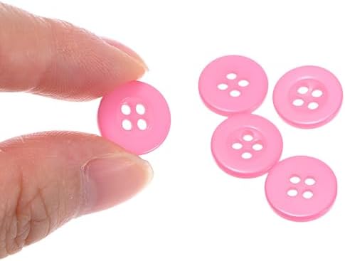 HARFINGTON 10pcs 20L Sewing Buttons 1/2"(12.5mm) Resin Round Flat