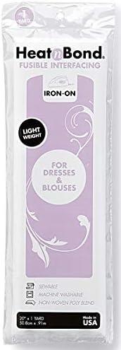 HeatnBond Q3336 Non-Woven Fusible Light Weight White 20" x 1 Yard