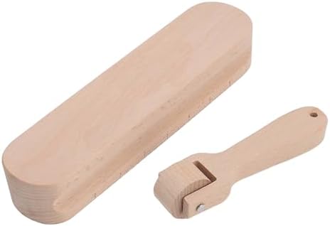 Tailors Clapper, 4Pcs Beechwood Seam Roller & Point Turner, Sewing