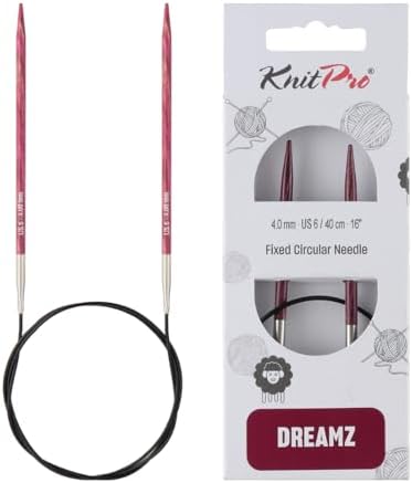 KnitPro Dreamz Fixed Circular Needles 16" (40cm) | US Size 6 (4mm)