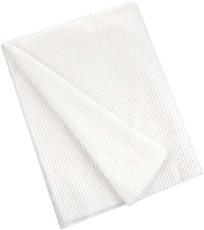Mindsoft Terry Chenille Fabric 57" Wide Cotton by The Yard, White
