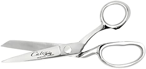 Cutex 12" Razor Edge Bent Trimmer Fabric Sewing Shears Tailor Scissors