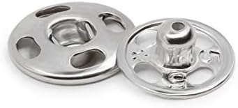 Sew On Snaps Size 1 Nickel 72 Sets