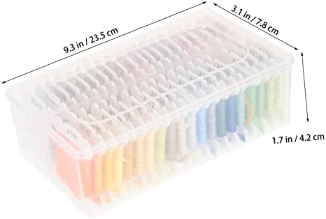 Veemoon 2sets 100% Cotton Embroidery Floss Embroidery Thread 4 Meters