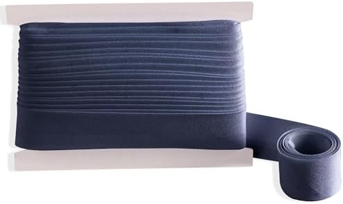 Bias Tape Double Fold 1 Inch Navy Blue 10 Yds for Sewing
