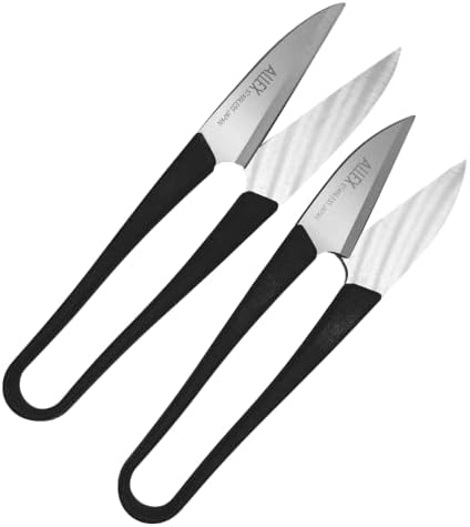 ALLEX Japanese Thread Snips for Sewing and Embroidery 4.1" (Medium)