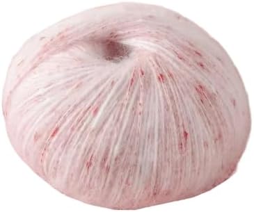 250G 5-Piece Fluffy Wool Blend Yarn For Knitting And Crochet