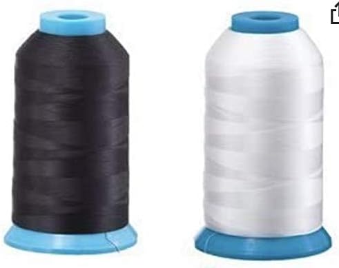 Set of 2 Huge Bobbin Thread for Sewing and Embroidery Machine 1 Black