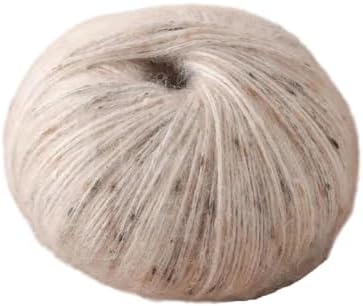 250G 5-Piece Fluffy Wool Blend Yarn For Knitting And Crochet