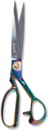Keedil Professional Tailor Scissors (10 Inch) Stainless Steel Heavy