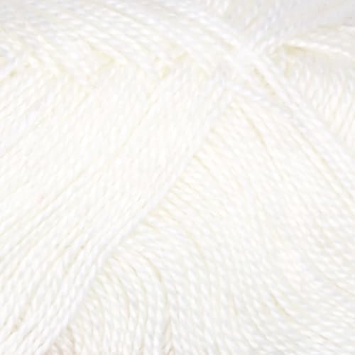 JubileeYarn Delightfully Fine Yarn, Frost White, 4 Skeins