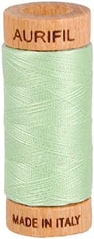 Aurifil Cotton Mako 80wt Thread, Pale Green